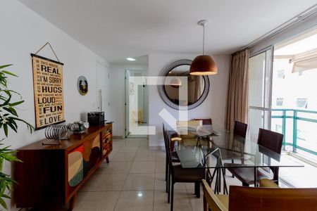 Sala de Jantar de apartamento para alugar com 3 quartos, 105m² em Botafogo, Rio de Janeiro