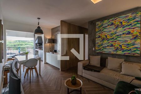 Sala de apartamento à venda com 3 quartos, 74m² em Jardim Timbauhy, Barueri