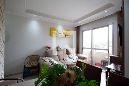Sala de apartamento à venda com 3 quartos, 68m² em São Pedro, Osasco