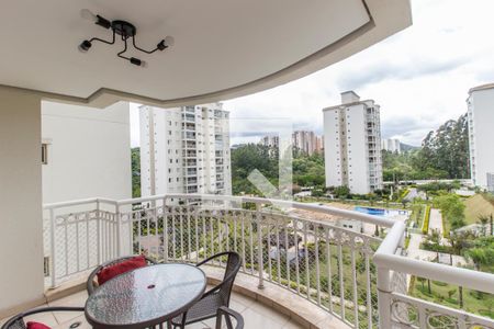 Varanda de apartamento para alugar com 1 quarto, 80m² em Tamboré, Santana de Parnaíba