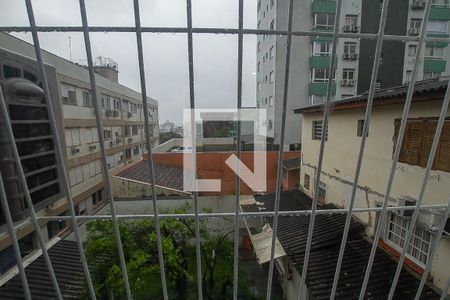 Vista da Sala de apartamento à venda com 1 quarto, 45m² em Passo da Areia, Porto Alegre
