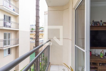 Sacada de apartamento para alugar com 2 quartos, 47m² em Santa Maria, Osasco