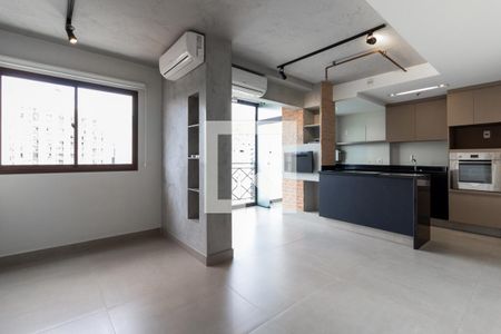 Sala de apartamento para alugar com 1 quarto, 54m² em Vila Olímpia, São Paulo