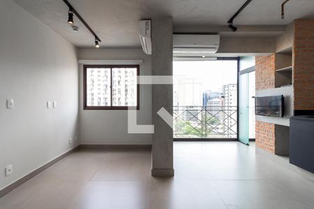 Sala de apartamento para alugar com 1 quarto, 54m² em Vila Olímpia, São Paulo