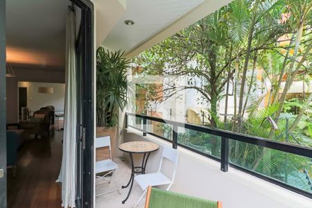 Varanda da Sala de apartamento à venda com 3 quartos, 227m² em Paineiras do Morumbi, São Paulo