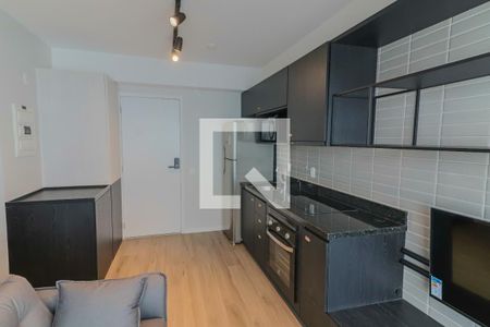 Sala / Cozinha / Lavanderia de kitnet/studio para alugar com 1 quarto, 36m² em Butantã, São Paulo