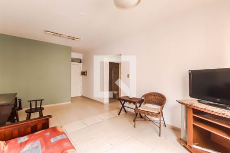 Sala de apartamento à venda com 1 quarto, 40m² em Centro, Guarujá