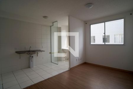 Sala de apartamento para alugar com 2 quartos, 42m² em Jardim Ibiti do Paco, Sorocaba