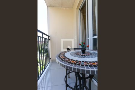 Varanda da Sala de apartamento à venda com 2 quartos, 58m² em Jardim Parque Morumbi, São Paulo