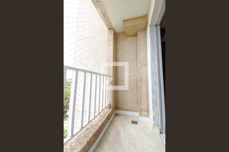 Varanda da Sala de apartamento para alugar com 2 quartos, 47m² em Jardim Samambaia, Campinas