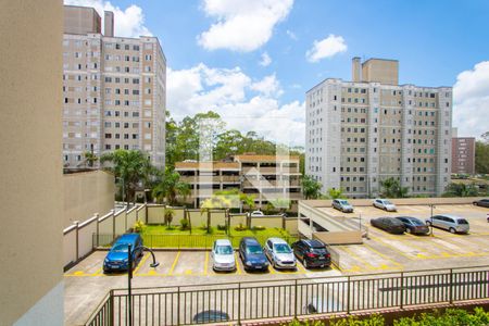 Vista da sala de apartamento à venda com 2 quartos, 47m² em Parque São Vicente, Santo André