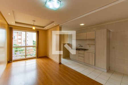 Sala de apartamento para alugar com 1 quarto, 39m² em Igara, Canoas