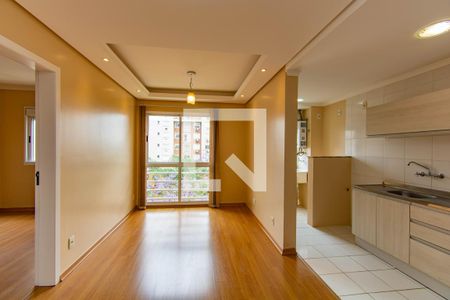 Sala de apartamento para alugar com 1 quarto, 39m² em Igara, Canoas