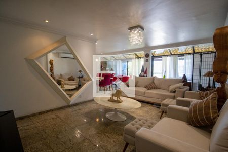 Sala de apartamento à venda com 4 quartos, 540m² em Recreio dos Bandeirantes, Rio de Janeiro