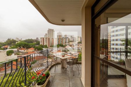 Varanda Sala de apartamento à venda com 3 quartos, 156m² em Vila Mariana, São Paulo