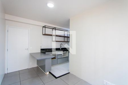 Sala de apartamento para alugar com 2 quartos, 34m² em Parque São Vicente, Santo André