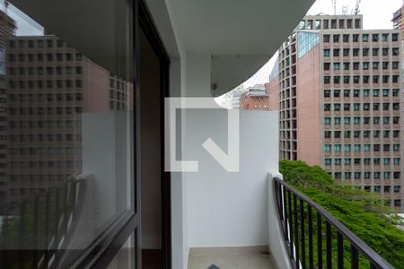 Varanda da Sala de apartamento à venda com 3 quartos, 76m² em Vila Olímpia, São Paulo