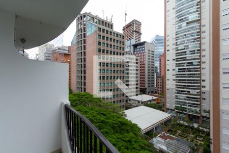 Varanda da Sala de apartamento à venda com 3 quartos, 76m² em Vila Olímpia, São Paulo