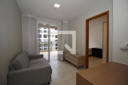 Sala de apartamento para alugar com 1 quarto, 48m² em Taguatinga Sul (taguatinga), Brasília
