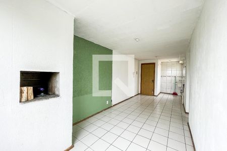 sala/cozinha de apartamento para alugar com 2 quartos, 50m² em São José, São Leopoldo