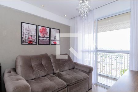 Sala de apartamento para alugar com 2 quartos, 52m² em Ponte Grande, Guarulhos