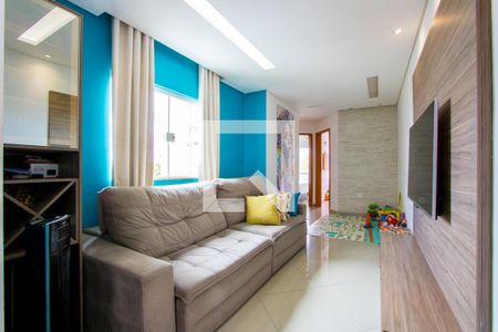 Sala de apartamento à venda com 2 quartos, 110m² em Vila Pires, Santo André