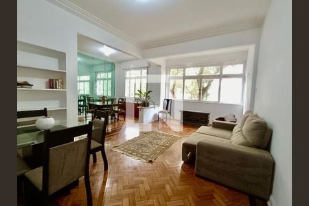 Sala  de apartamento à venda com 2 quartos, 100m² em Copacabana, Rio de Janeiro