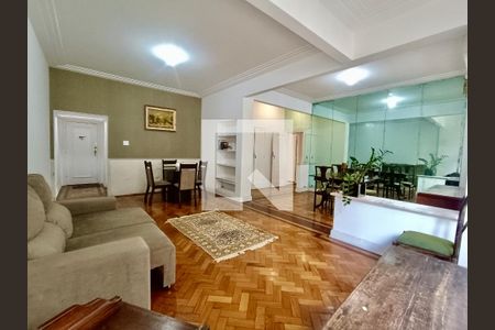 Sala de apartamento à venda com 2 quartos, 100m² em Copacabana, Rio de Janeiro