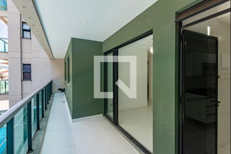 Varanda de apartamento para alugar com 2 quartos, 55m² em Pechincha, Rio de Janeiro