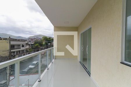 Varanda da Sala de casa para alugar com 3 quartos, 120m² em Piedade, Rio de Janeiro