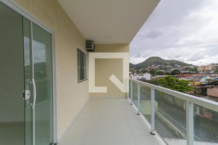 Varanda da Sala de casa para alugar com 3 quartos, 120m² em Piedade, Rio de Janeiro