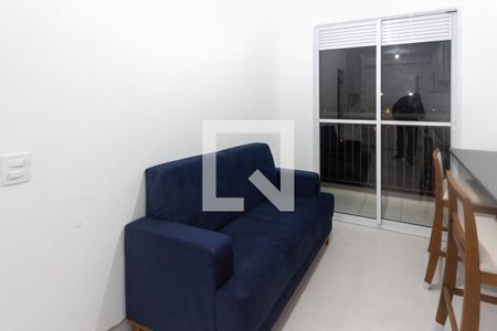Sala/Cozinha de apartamento à venda com 1 quarto, 36m² em Vila Tolstoi, São Paulo