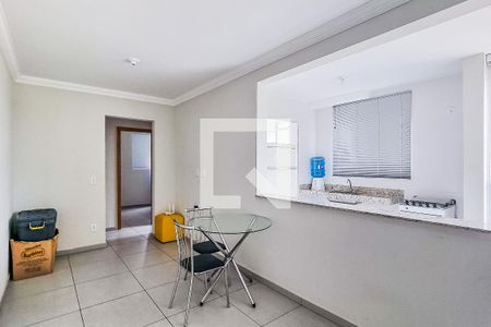 Sala de apartamento à venda com 2 quartos, 55m² em São Gotardo, Belo Horizonte