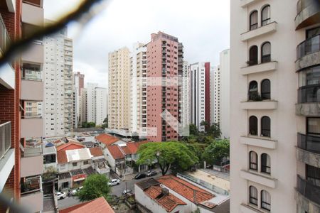 Vista  de apartamento para alugar com 1 quarto, 45m² em Indianópolis, São Paulo