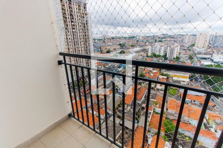 Varanda da Sala de apartamento para alugar com 2 quartos, 48m² em Vila Ema, São Paulo