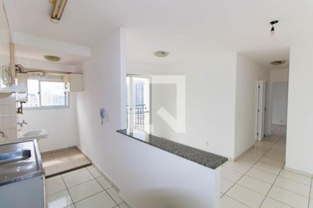 Sala/Cozinha de apartamento para alugar com 2 quartos, 48m² em Vila Ema, São Paulo