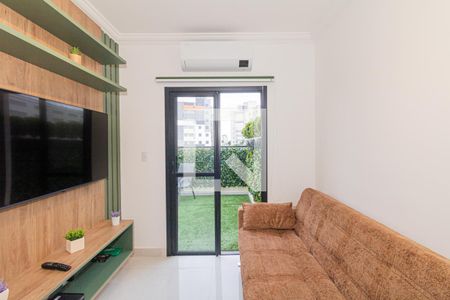 Sala de apartamento à venda com 1 quarto, 38m² em Vila Gustavo, São Paulo