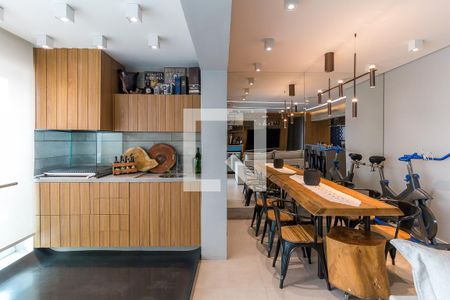 Sala/Varanda Gourmet de apartamento para alugar com 2 quartos, 104m² em Vila Mogilar, Mogi das Cruzes