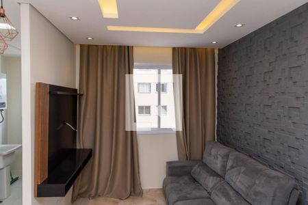 Sala de apartamento à venda com 2 quartos, 45m² em Piraporinha, Diadema