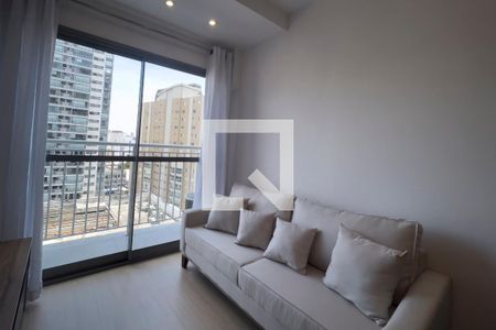 Sala de apartamento para alugar com 1 quarto, 27m² em Vila Nova Conceição, São Paulo