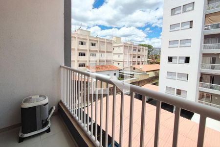Varanda da Sala de apartamento para alugar com 3 quartos, 79m² em Jardim dos Oliveiras, Campinas