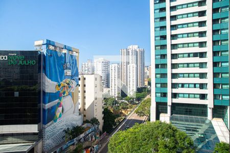 Vista da Sala de apartamento para alugar com 2 quartos, 90m² em Jardim Paulista, São Paulo