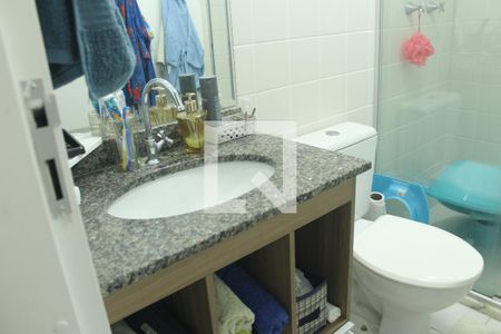 Banheiro Corredor de apartamento à venda com 3 quartos, 70m² em Residencial Parque da Fazenda, Campinas