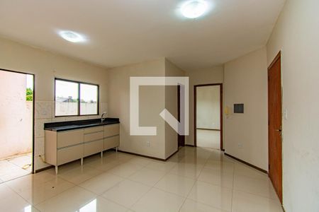 Sala de apartamento para alugar com 1 quarto, 48m² em São Luís, Canoas