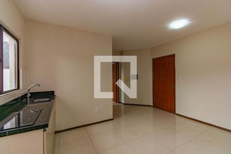 Cozinha de apartamento à venda com 1 quarto, 48m² em São Luís, Canoas