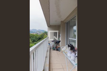 Varanda de apartamento à venda com 2 quartos, 59m² em Taquara, Rio de Janeiro