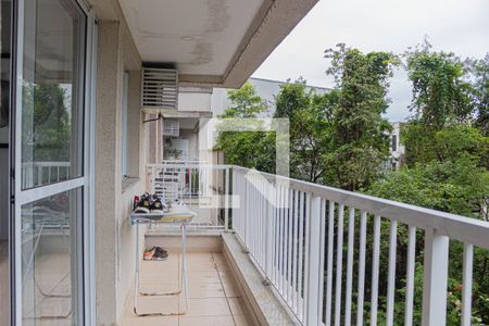 Varanda de apartamento à venda com 2 quartos, 59m² em Taquara, Rio de Janeiro