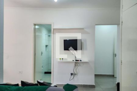 Sala de kitnet/studio para alugar com 1 quarto, 40m² em Taboão, São Bernardo do Campo