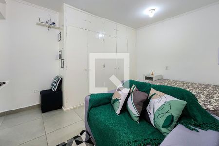 Sala de kitnet/studio para alugar com 1 quarto, 40m² em Taboão, São Bernardo do Campo