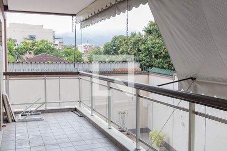 Varanda da Sala de apartamento à venda com 2 quartos, 85m² em Todos Os Santos, Rio de Janeiro